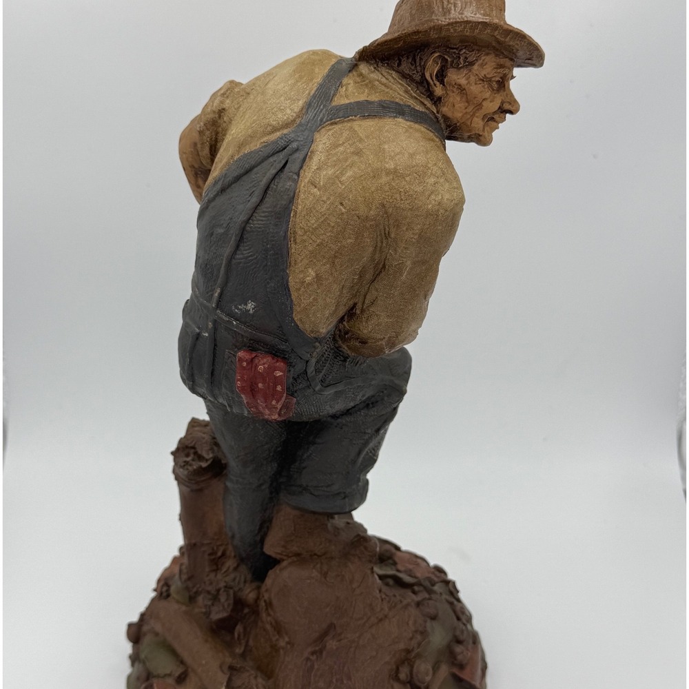 Tom Clark Cairn Studio Enoch Farmer Figurine 1988 Retired Signed Resin Art - Picture 7 of 16